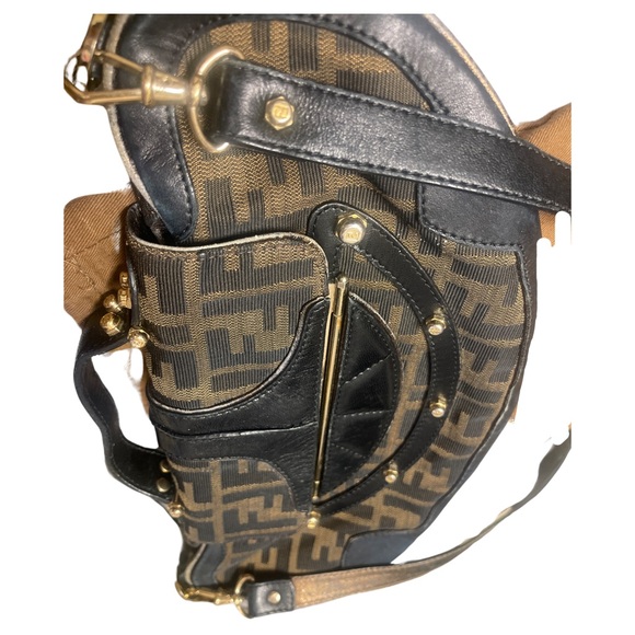 AUTHENTIC VINTAGE FENDI CLUTCH/CROSSBODY - Picture 2 of 5